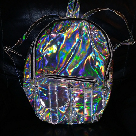 Handbags - ✨✨Holographic bookbag